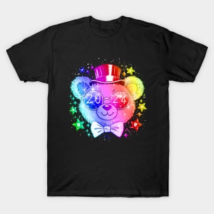 Happy New Bear! Rainbow Variant T-Shirt